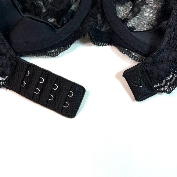NWT Victoria’s Secret Dream Angel Wicked Push-Up without Padding Black Size 32D - Picture 14 of 14